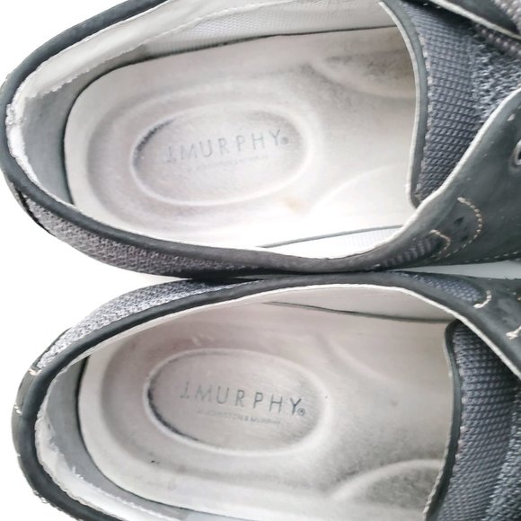 SOLD on Mercari Johnston & Murphy Gray Derby Dress Sneakers 10.5 - Picture 9 of 10